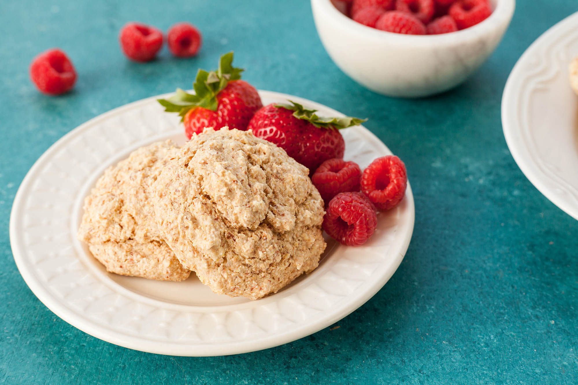 Mom's Baking Powder Biscuits with Almonds