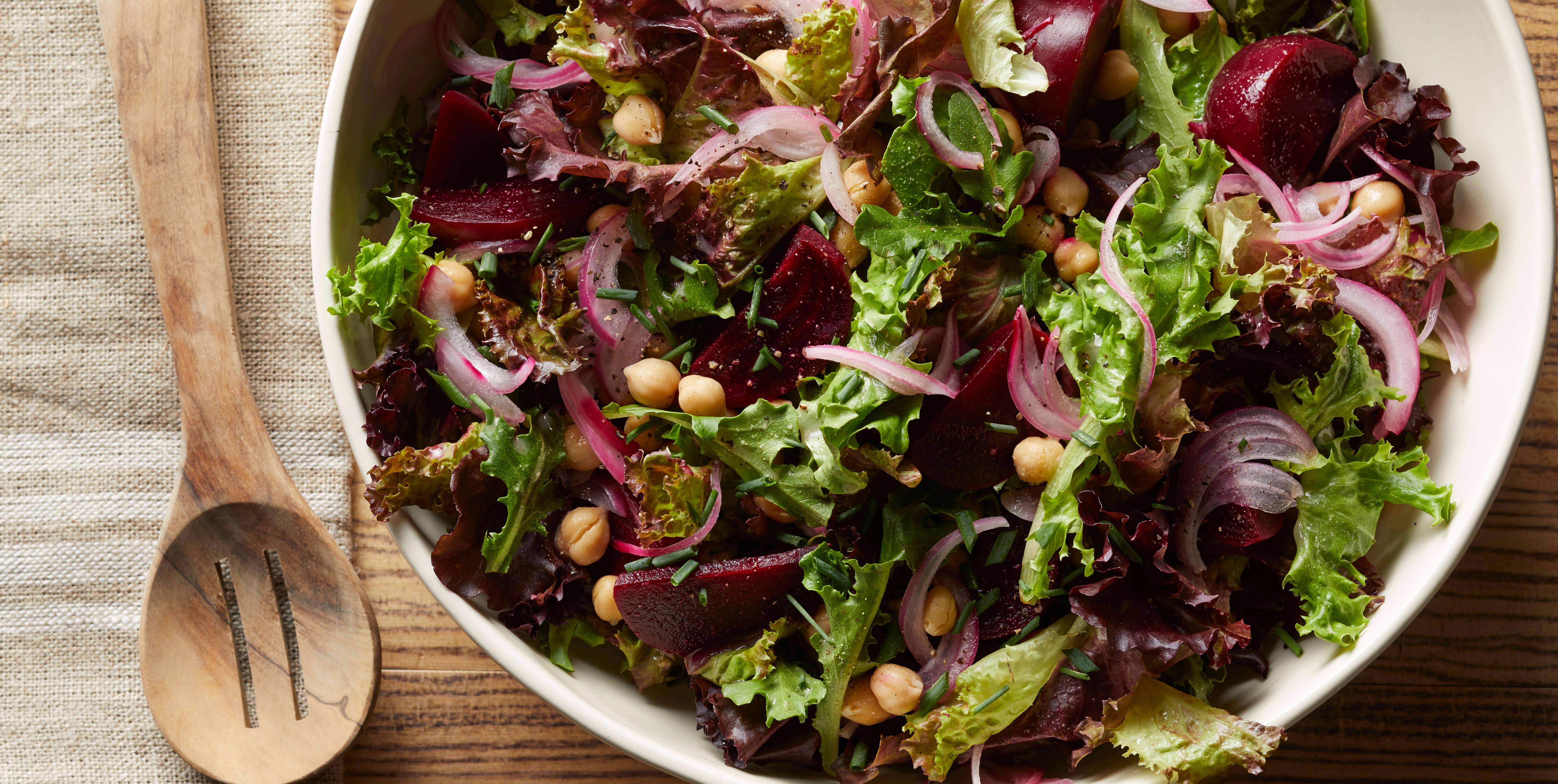 Chickpea and Baby Beet Salad