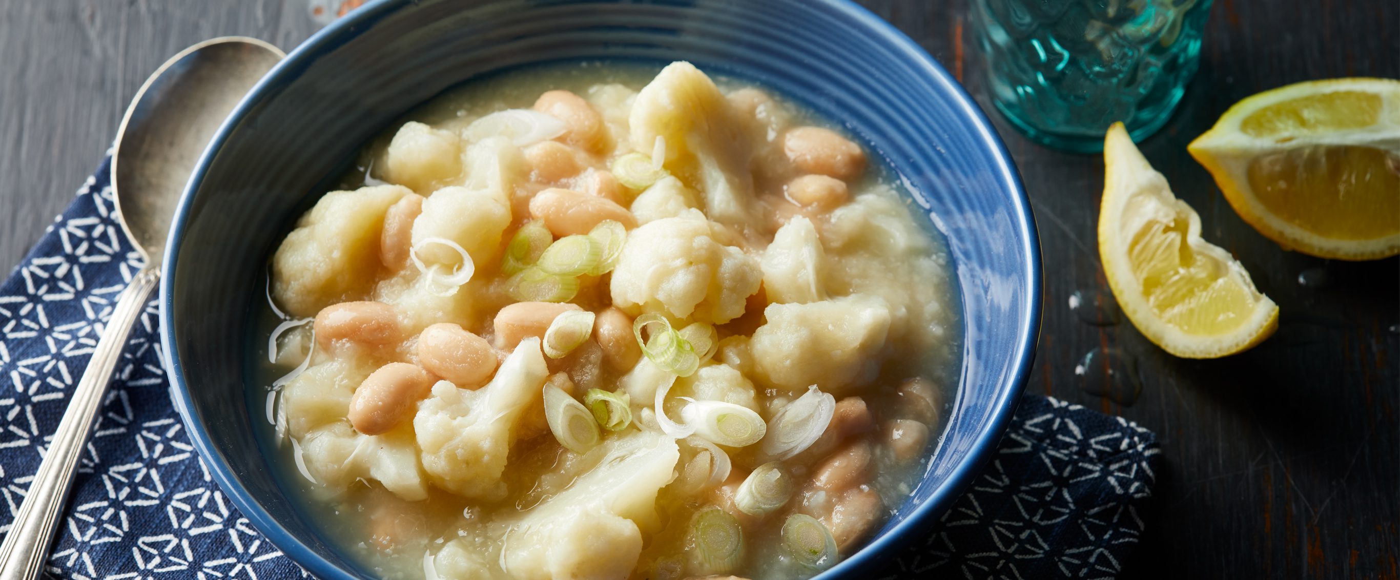 Cauliflower and White Bean Soup