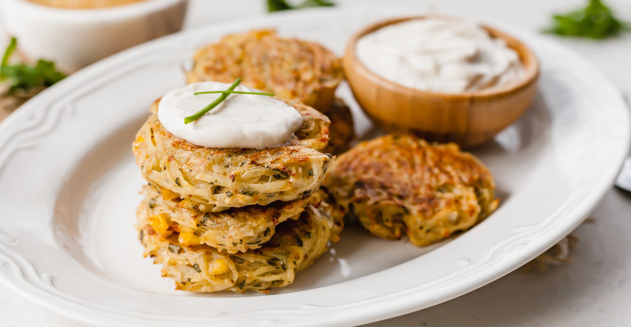 Potato-Corn Latkes