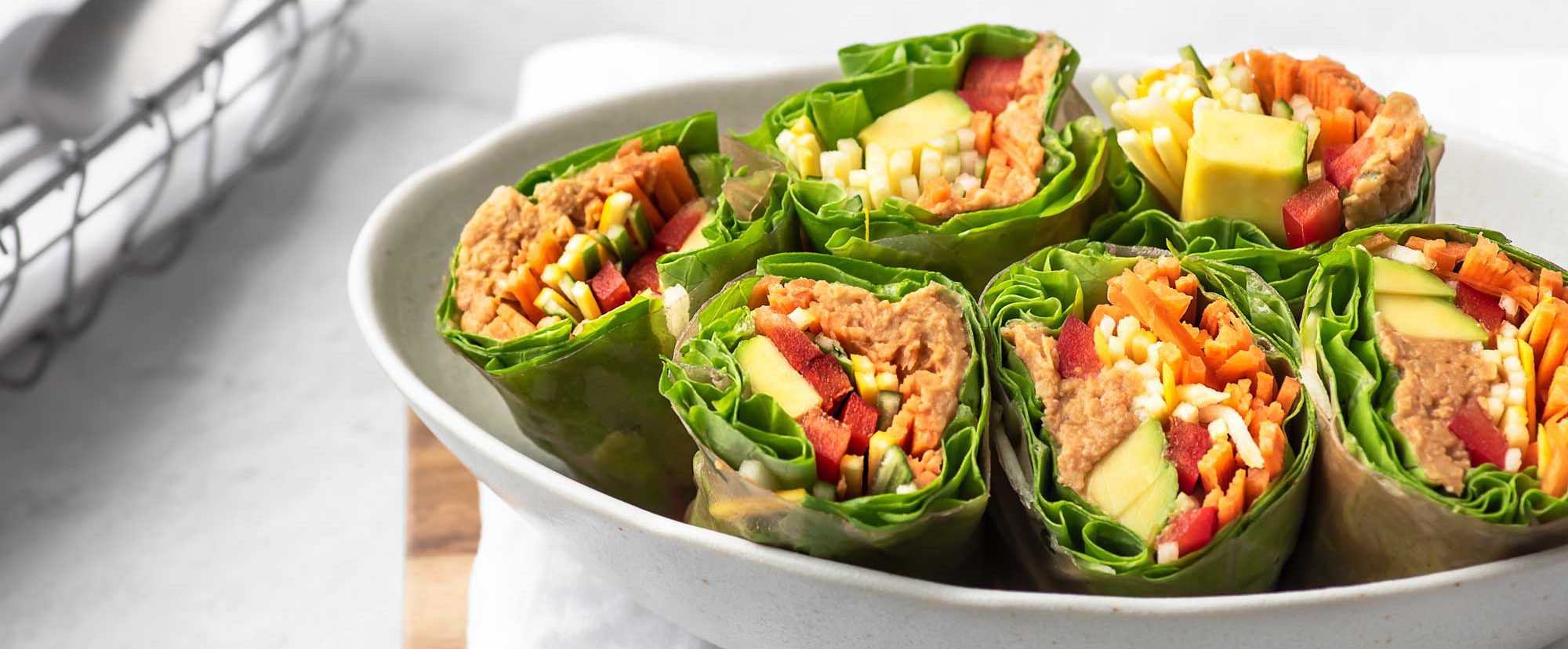 BBQ Summer Rolls