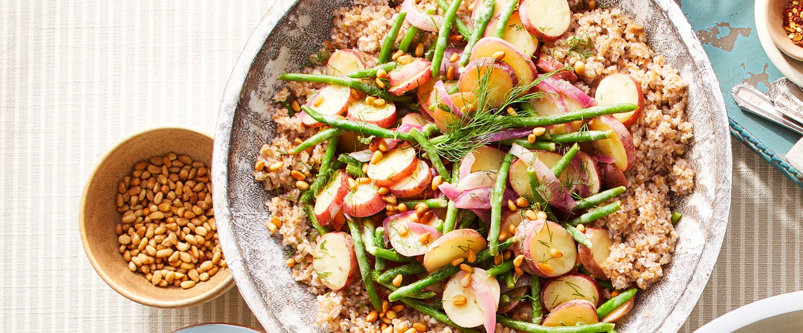 Green Beans and Potatoes with Mustard Vinaigrette