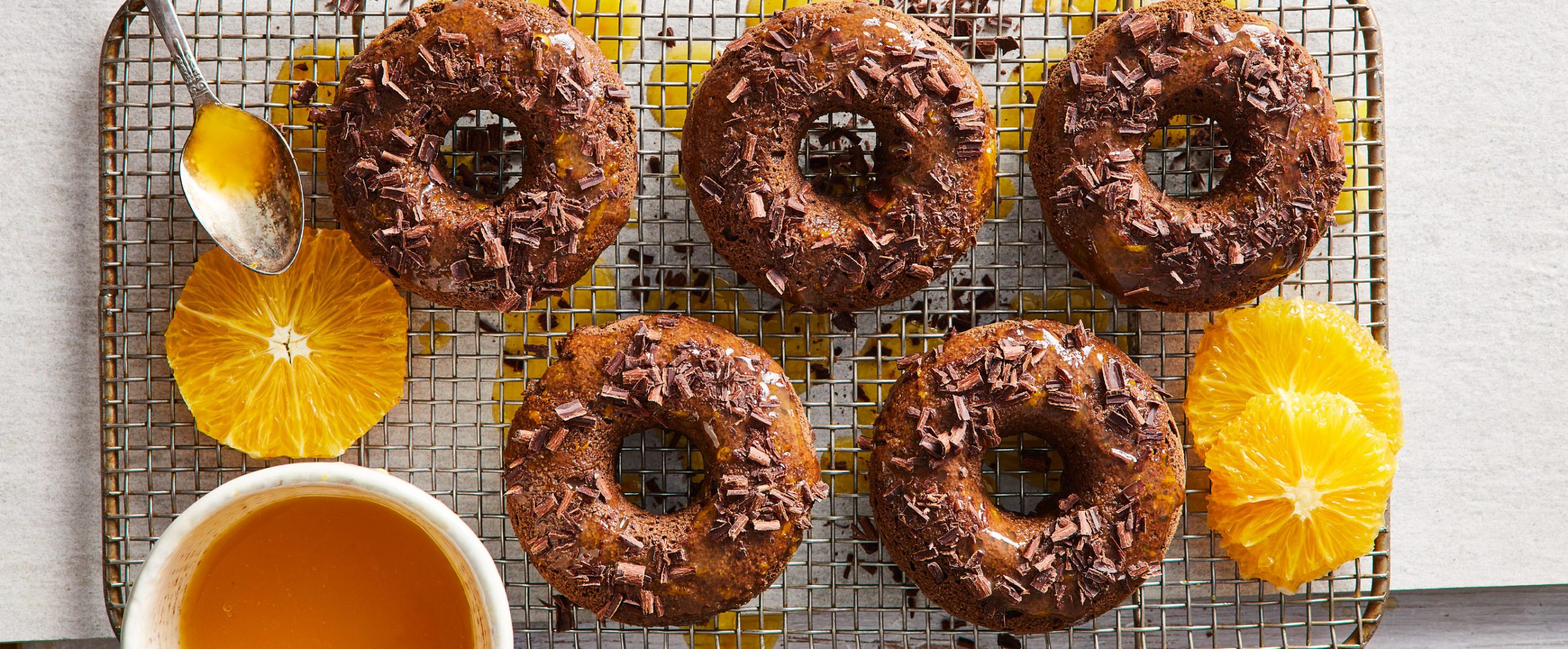 Chocolate-Orange Dessert Donuts