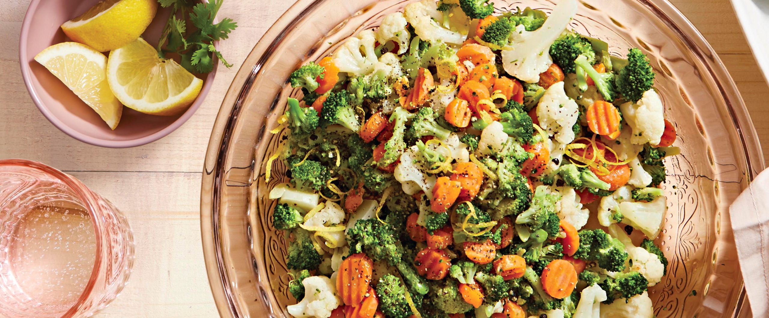 Sautéed Veggies with Lemon Pepper