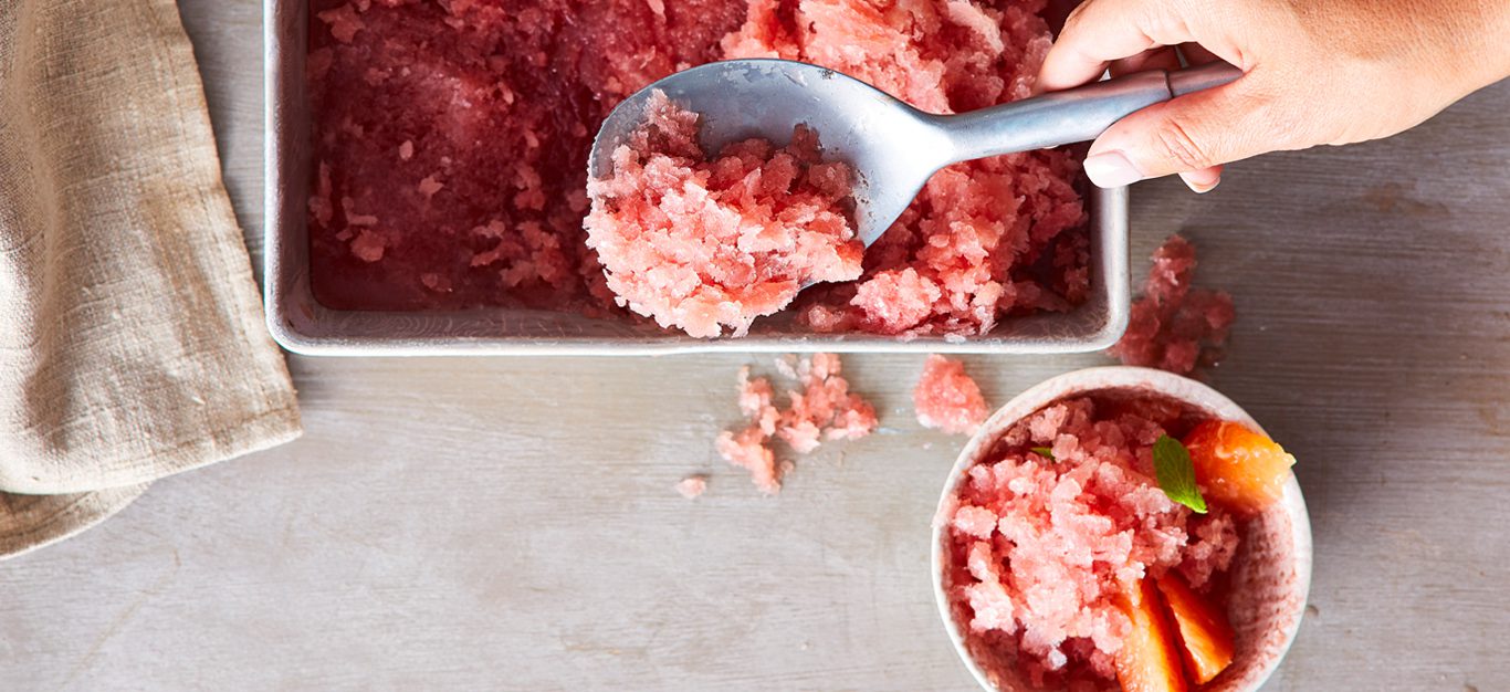 Ruby Red Grapefruit Granita