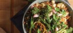 Lemony Spelt Salad with Roasted Broccolini